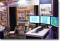 Our booth at the AMS show